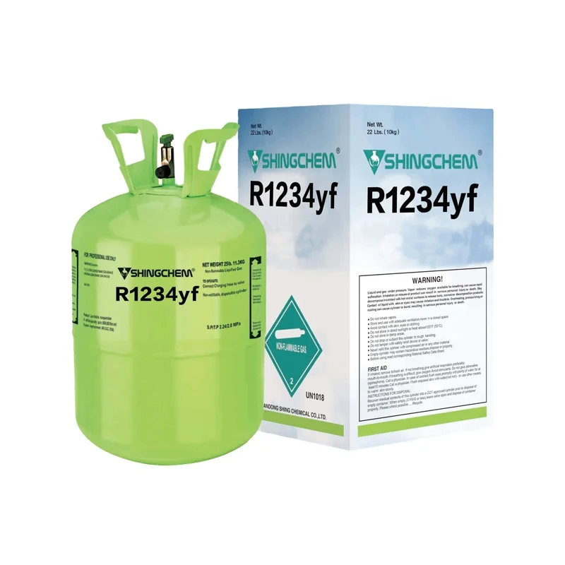 SHINGCHEM R1234yf Refrigerant Gas Refillable Cylinders High Purity Gas China Factory Supplier