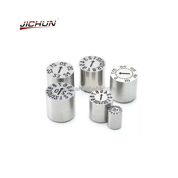 High Precision Injection Mold  Date Mark Marked Insertions Pin Sets for Plastic Mold
