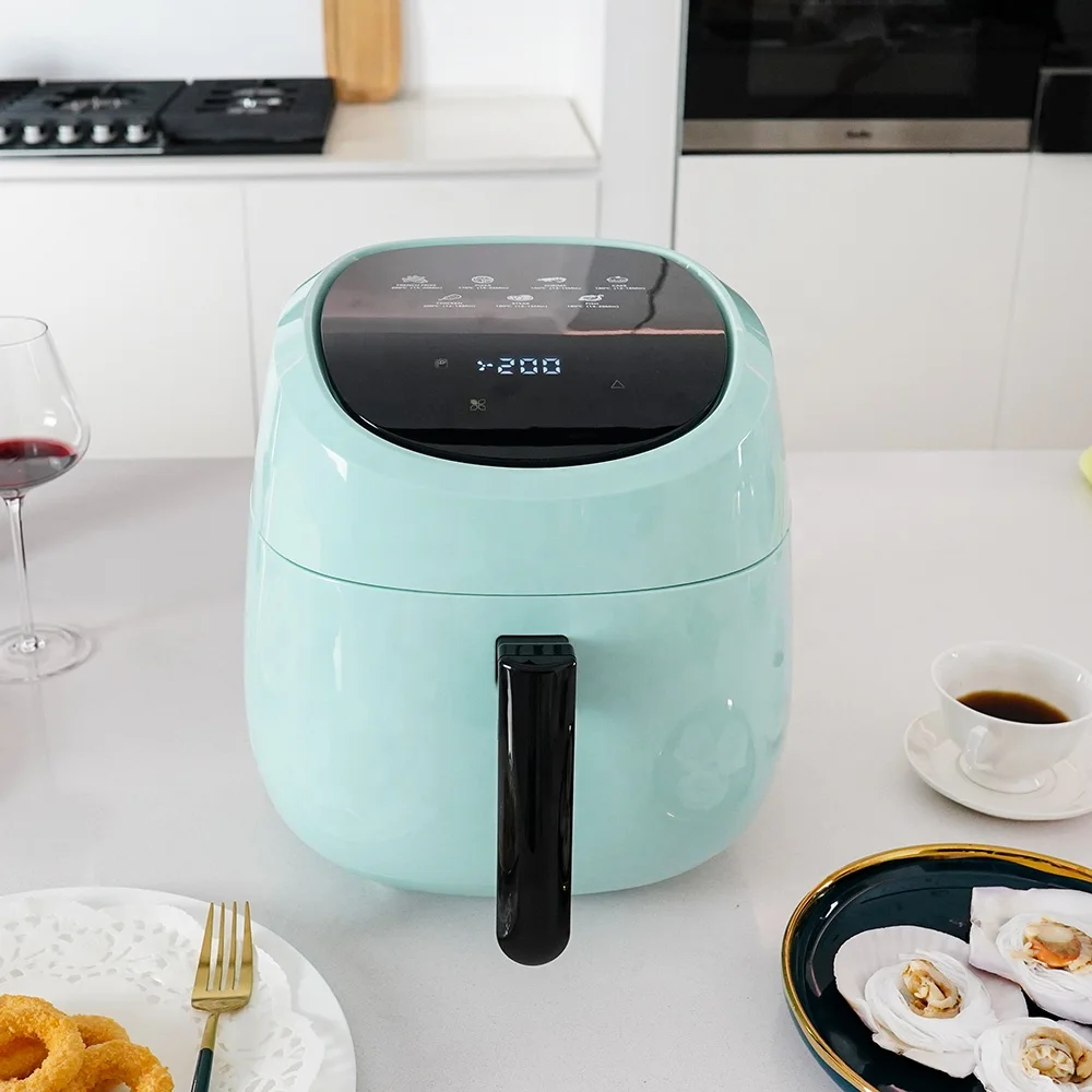 Hot Sale Power off Memory Function Oil Free Touch Screen Air Fryers 4L