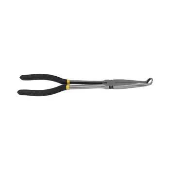 OEM Customizable Auto Repair Plier with Soft Grip Plastic Handle Straight Head Extension Tongs Tool Steel Tool