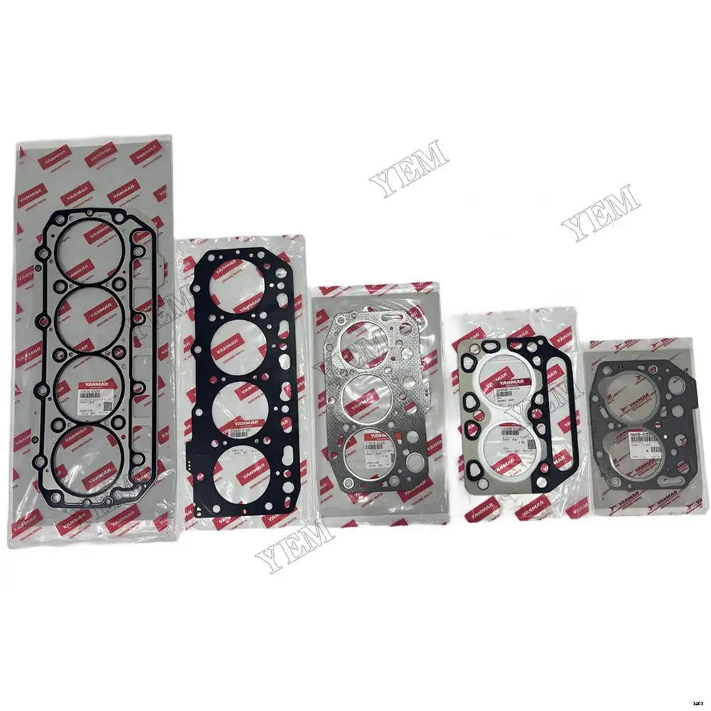 Parts Compatible for Yanmar 4TNE92T Head Gasket 129901-01350 4TNE92 China Supplier