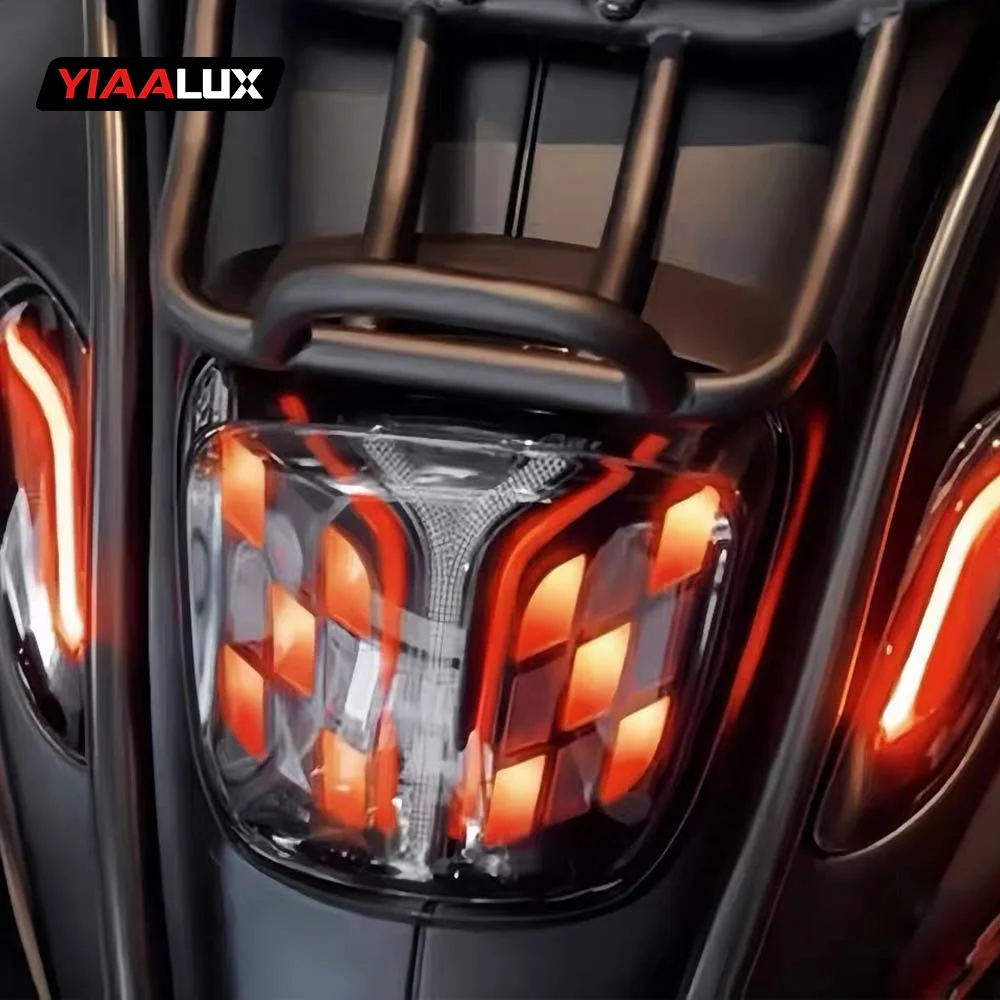 product led rear brake light new stop lamp tail light for piaggio for vespa sprint primavera 150 scooter-2