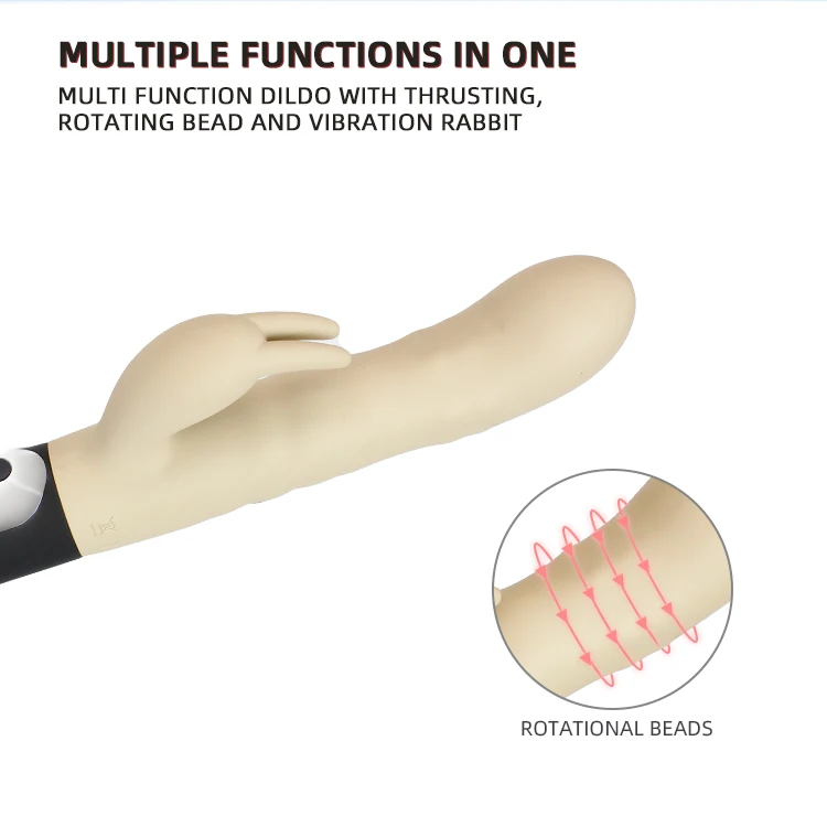 Bestmoon Adults Sex Toy Female Handheld Masturbation Rabbit Vibrator G Spot Vaginal Sex Clitoral Vibrator Sex Toy for Women