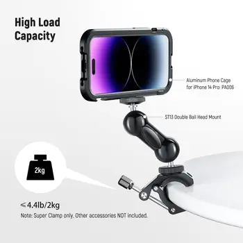 NEEWER Adjustable Multi-Functional Camera Crab Clamp Mount for Dslr Cameras detail image