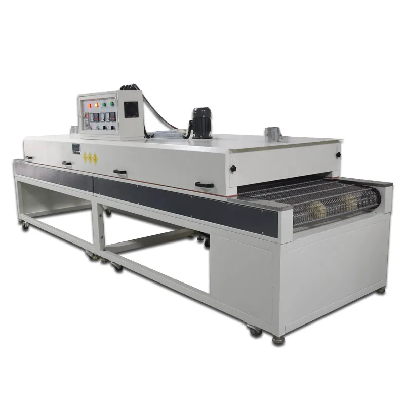 Continuous Heating Line Far Infrared Hot air Tunnel Oven T Shirt Screen Printing IR Tunnel Dryer