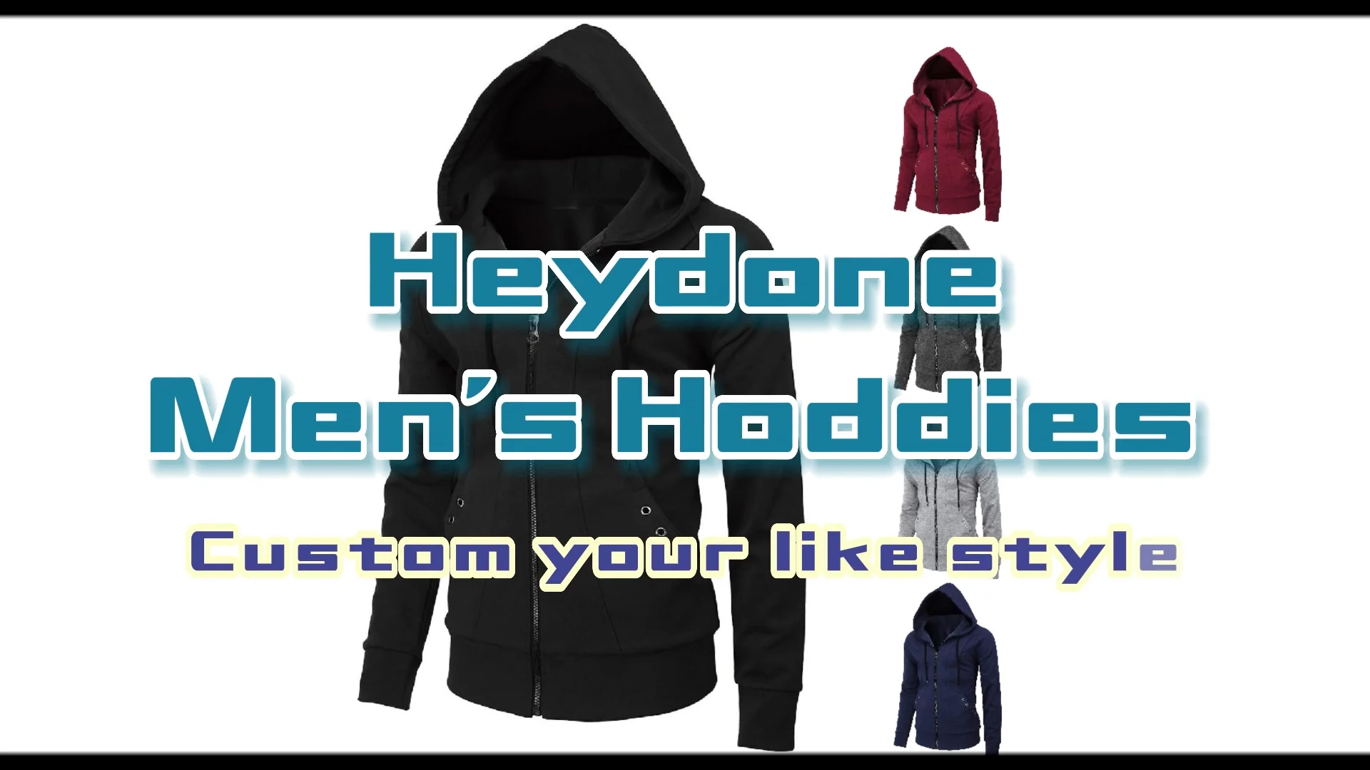 Custom Joggers Men Zip Neck Breathable Oversized Pullover Hoodie Men