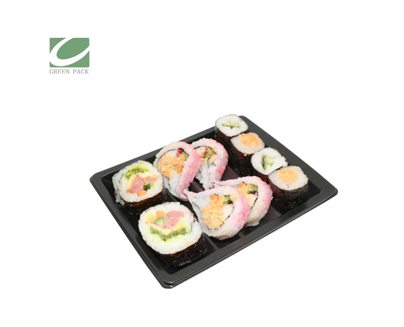 Heartshaped Take Away Disposable Sushi Tray With Lid For Lover Honey