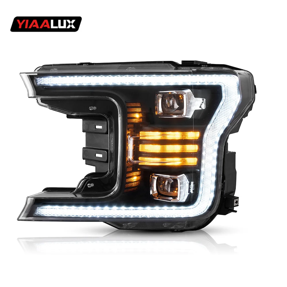 Vland Custom Made Car Led Headlight For Ford Pickup Front Lamp 2017-2020 For F150 Full Led 2019 Headlights