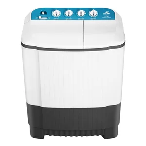 2026 New Style Commercial Semi-automatic Electric Washer 5.6-7.0 kg Twin Tub for Hotel Home Use
