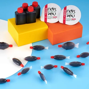 Factory Price Fish Shape Soy Sauce 8.2Ml Halal Soy Sauce Soy Sauce Sachet