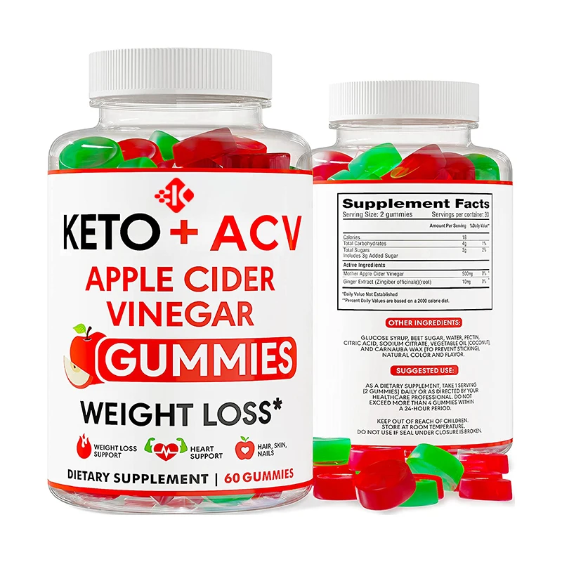 Private Label Weight Loss Keto Acv Supplement With Ginger For Detox ...