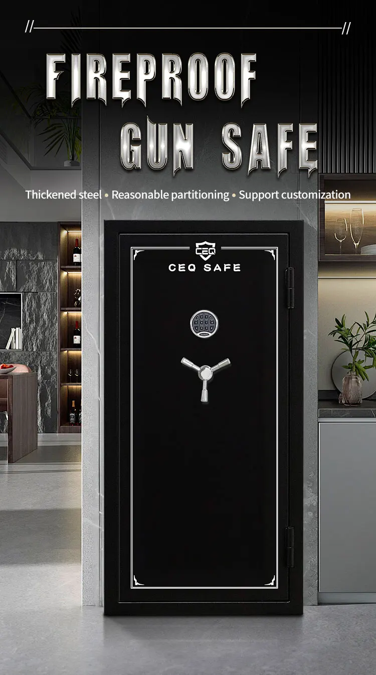 CEQSAFE American Electronic Digital Fireproof Waterproof Steel Stash Safes supplier