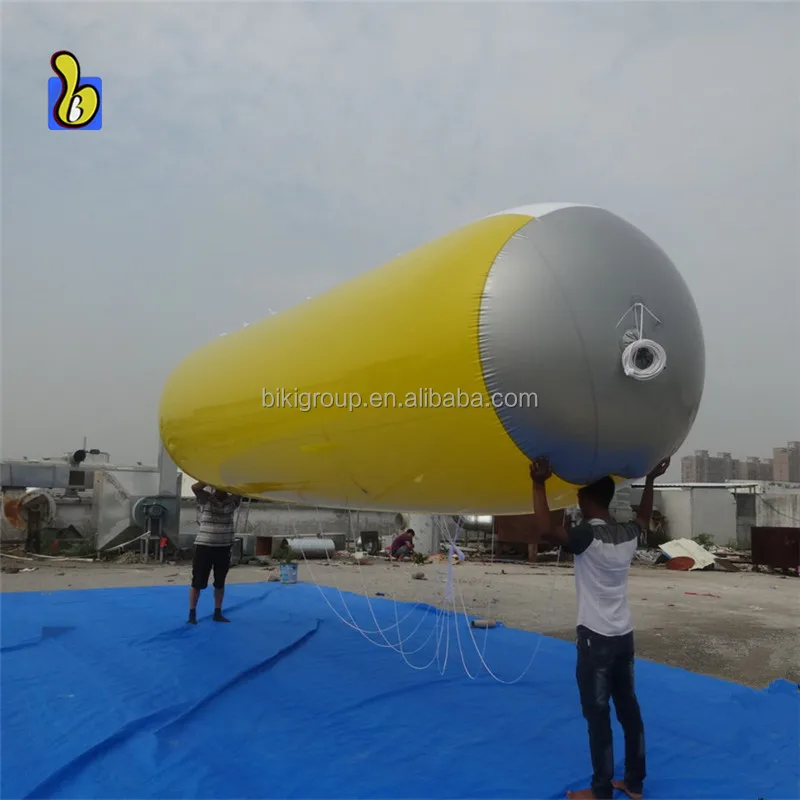 20ft Long Pvc Tube Helium Balloon,Led Inflatable Tube Balloon For
