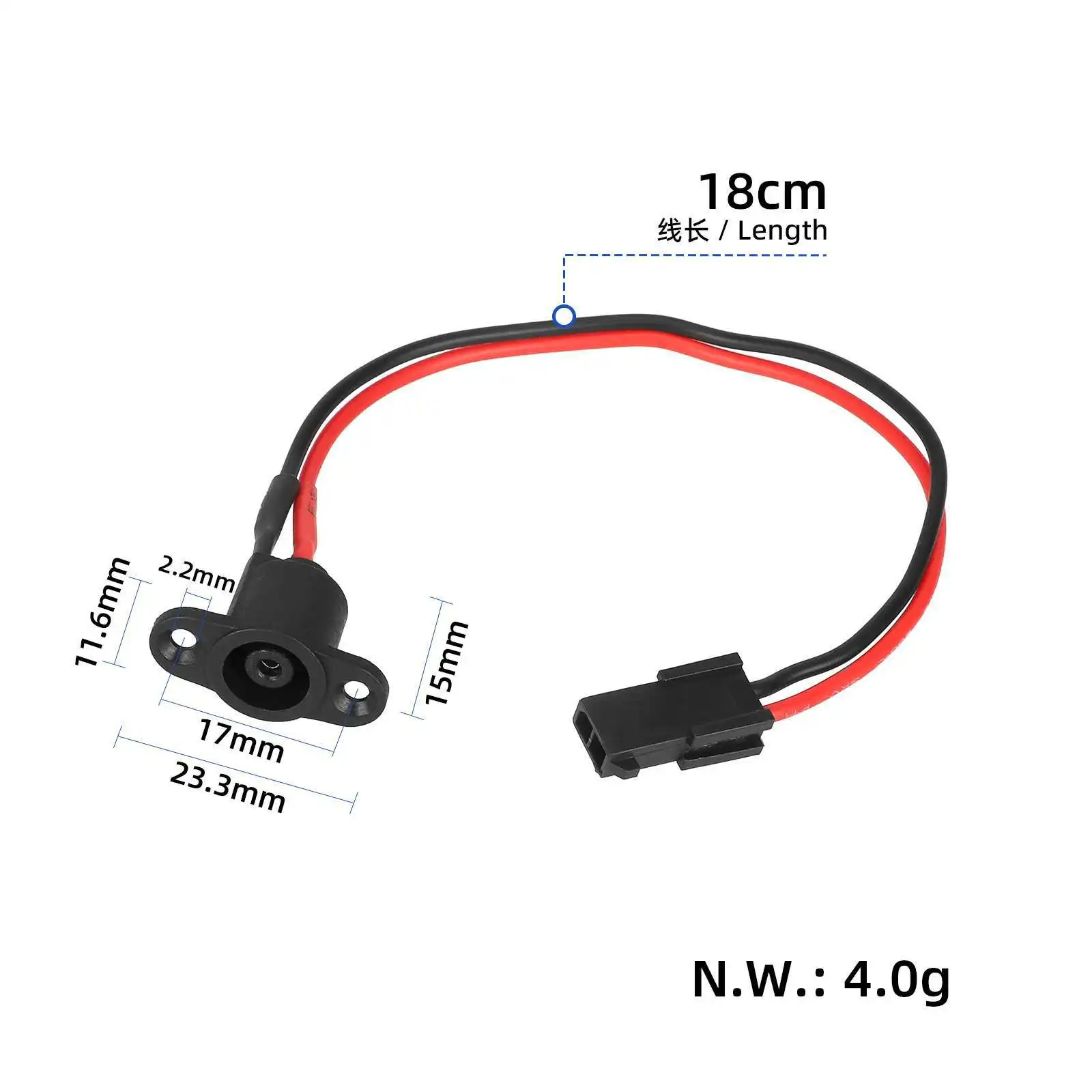 Mi4 lite charging port head cable Plug Socket Battery replacement For Xiaomi 4 Lite second-generation scooter accessories
