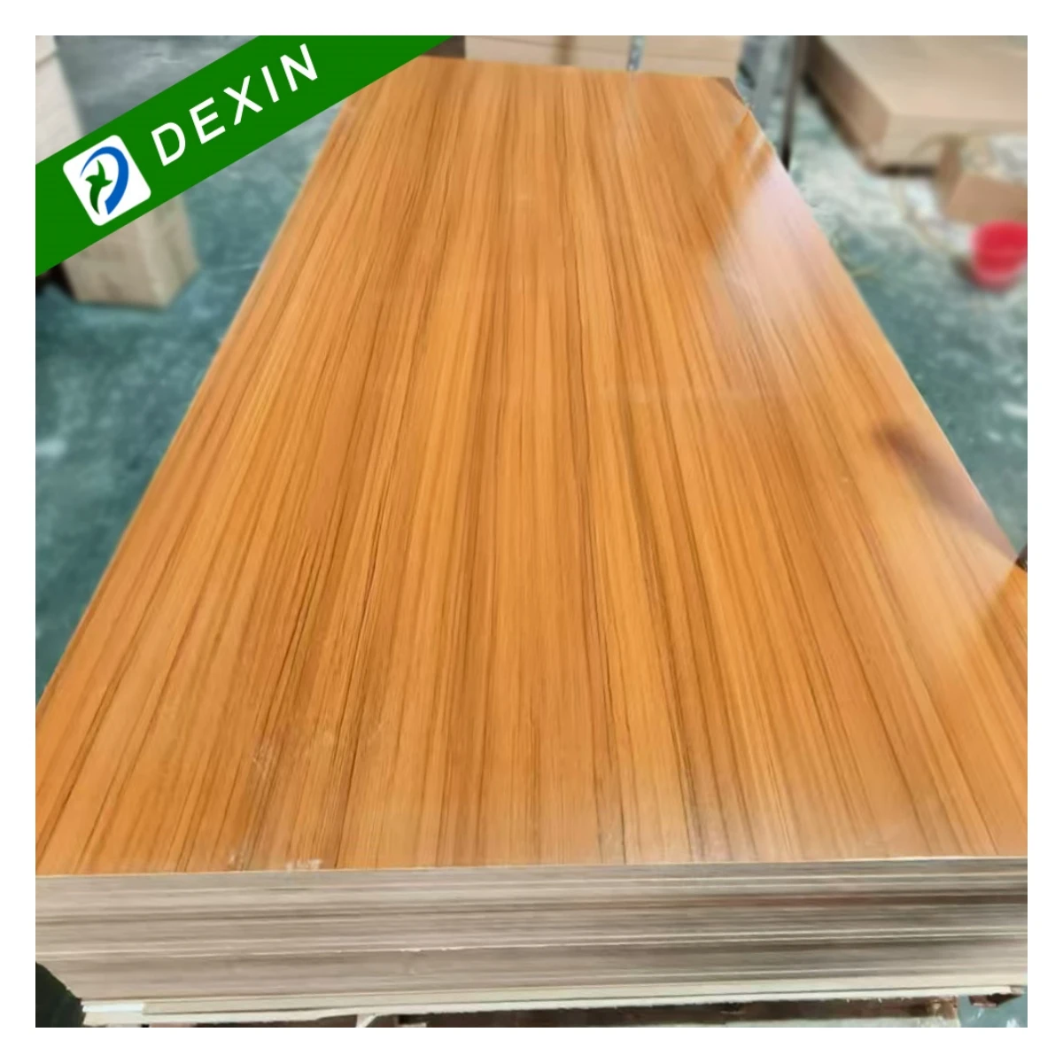 18mm E1 Grade Melamine Faced Contreplaqu 4x8 Laminated Marine Plywood/ Ply Board Sheet for Cupboard
