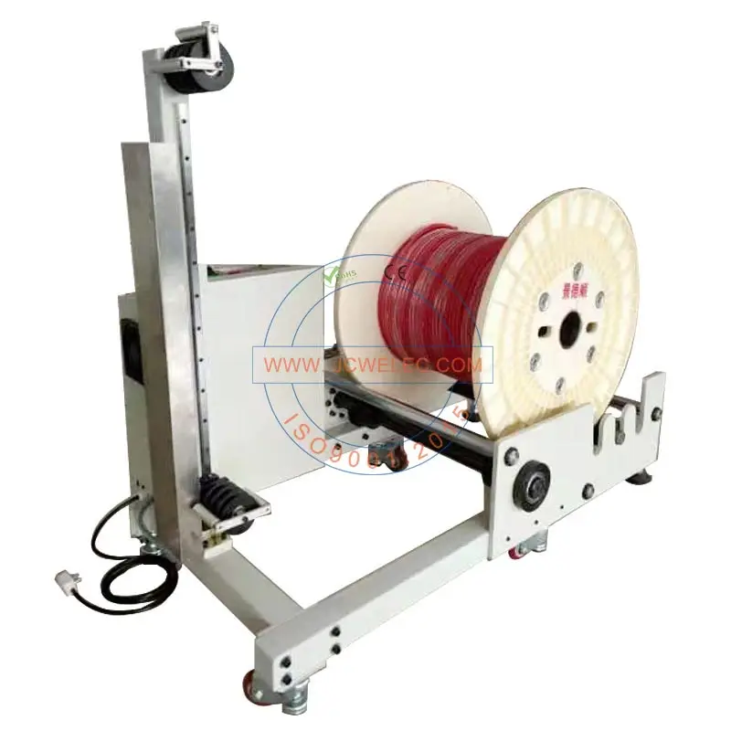 JCW-WP05B Heavy Duty Wire Reel Prefeeder Cable Spool Unwinding Winding ...