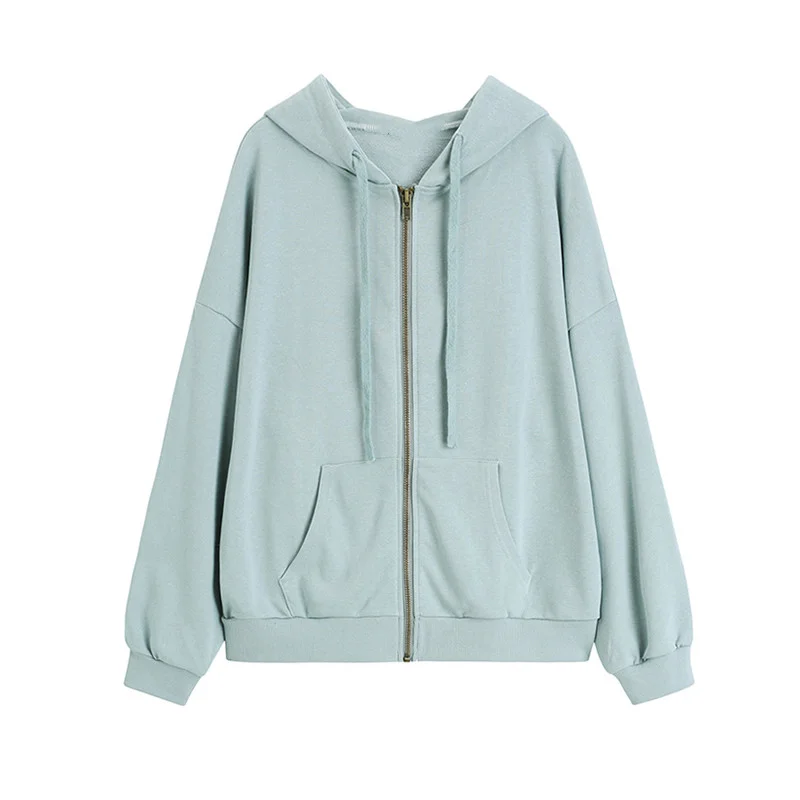 h&m moletom com capuz mint green