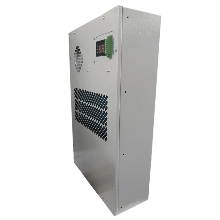 Уличный промышленный шкаф-кондиционер 48VDC 600W / 2000 BTU с сертификацией CE, кондиционер постоянного тока