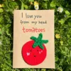 [Finished Greeting Card] Red Tomato Style 2