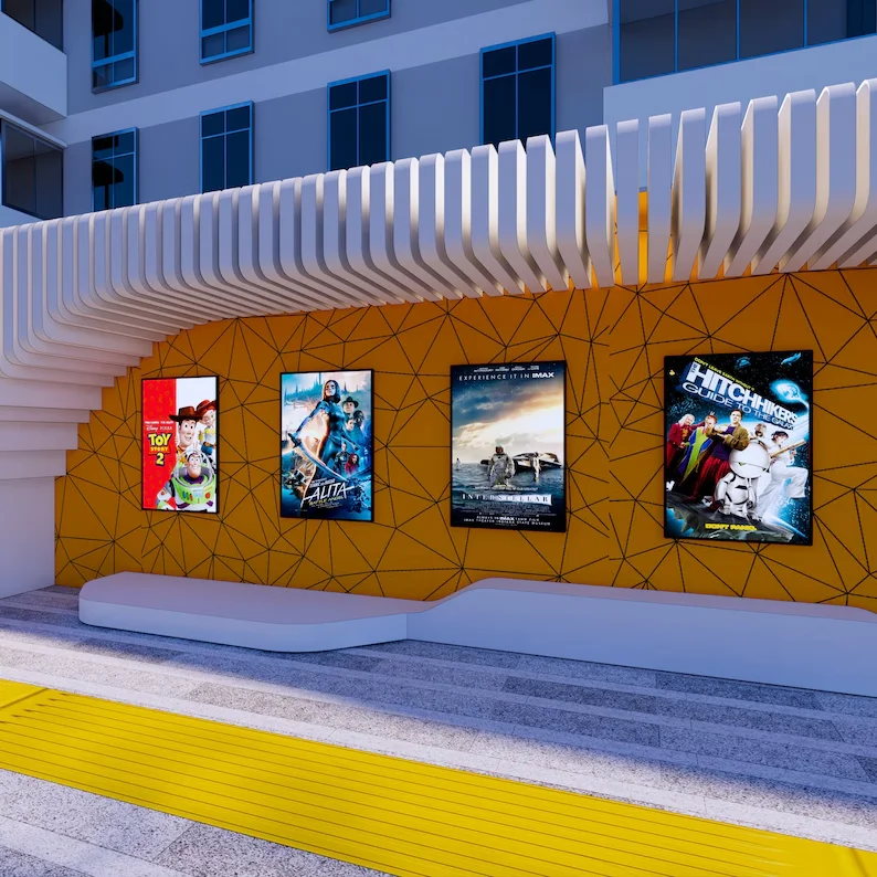 Restaurant Aluminum Frame Signage LED Light Box Display Outdoor Backlit Advertising Acrylic Light Box Sign Boards for Business