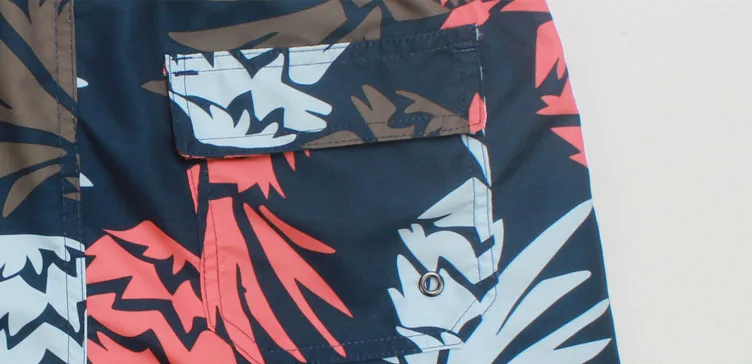 Pantaloni scurți de baie ecologici pentru bărbați, en-gros, din microfibră imprimată, mărime mare, pantaloni scurți pentru bărbați637_voghion.com