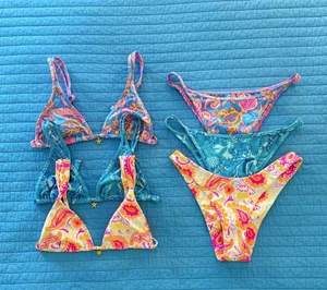 TUEE Customization Hot Swim Trend Sexy Girl Private Label Swimwear Transparent Two Piece Micro Bikini