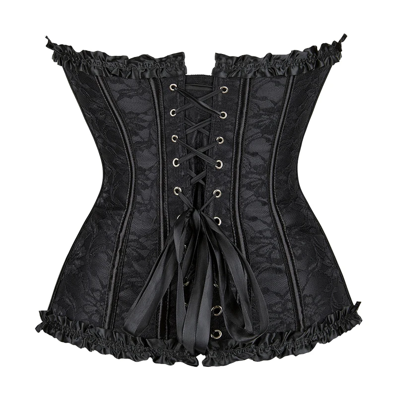 Cheap Price Factory Wholesale Solid Color Red Corset Ann Chery for Women