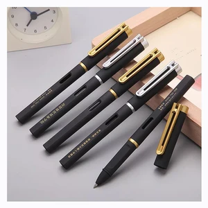 High Quality Luxury Rubber Coated Promotional Plastic Gel  Pen With Custom logo Imprint
