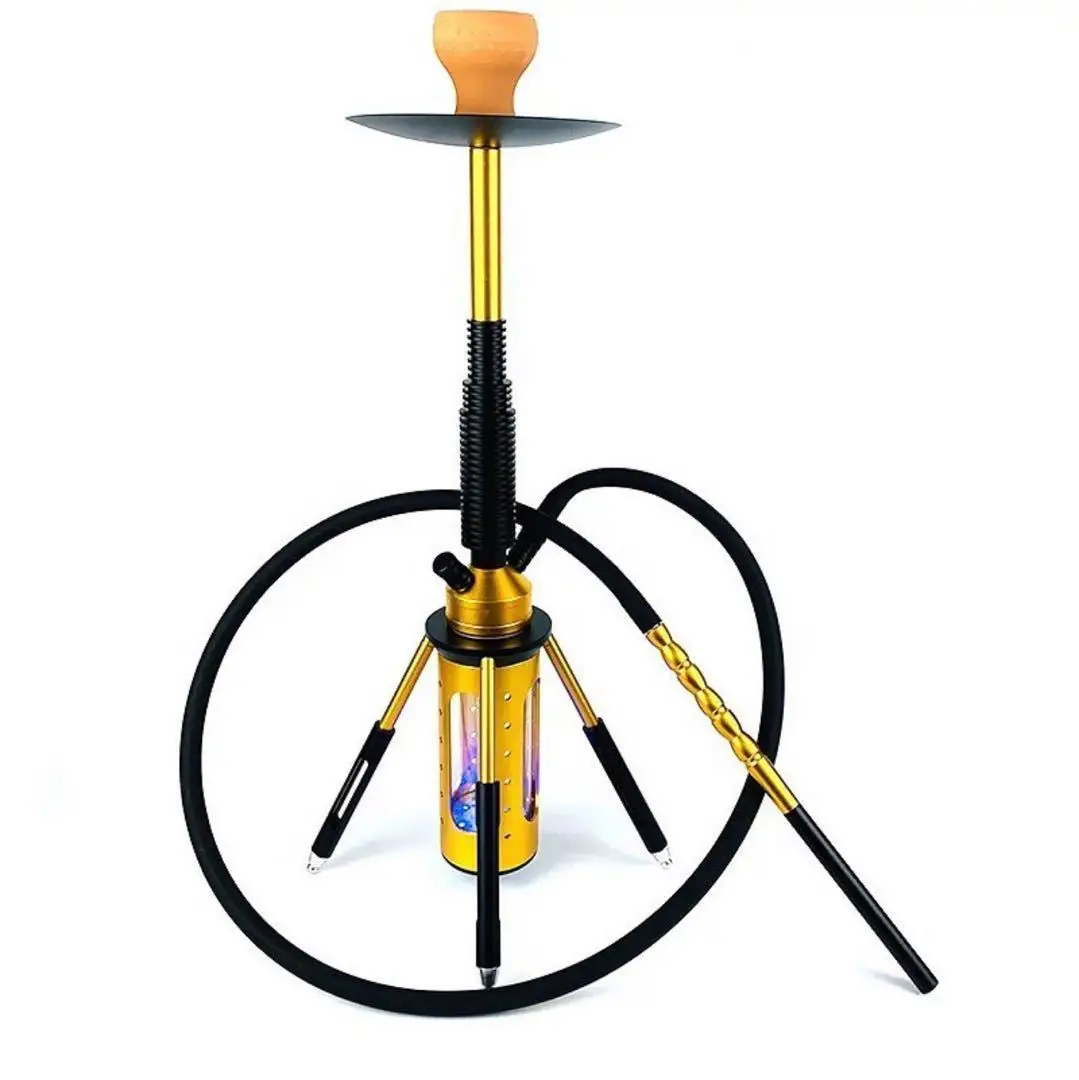 Hot Sell Rocket Led Shisha Hookah Stainless Steel Glass Shesha Hookah Accessories Sheesha Buy