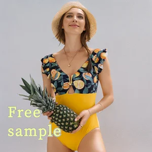 Hot Sale Yifeng Swim Swimsuit Beachwear One Piece Swimsuit Swimwear Women Beach Wear