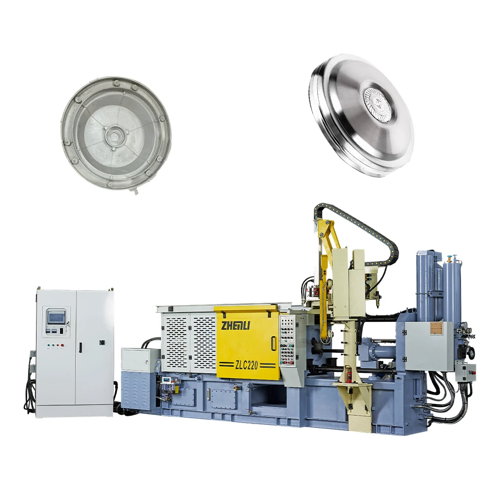 ZHENLI 220T Aluminum Injection Molding Machine Electric Aluminum Alloy Die Casting Machine for Fan