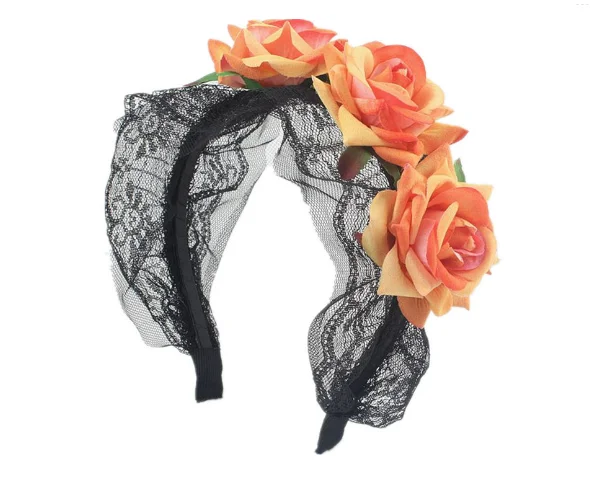 Halloween gifts flower skull headbands for Halloween party.png