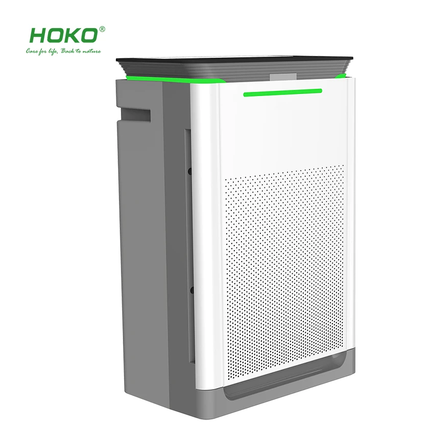 Portable Smart HEPA Air Purifier Humidifier with UV Lamp Ozone Generator Electric Home Humidity Controller for Household Use