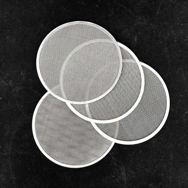 Stamped Edged Stainless Steel Filter Mesh Disc Fine Mesh for Air Oil Water Insect Prevention High Precision Mechanical Part