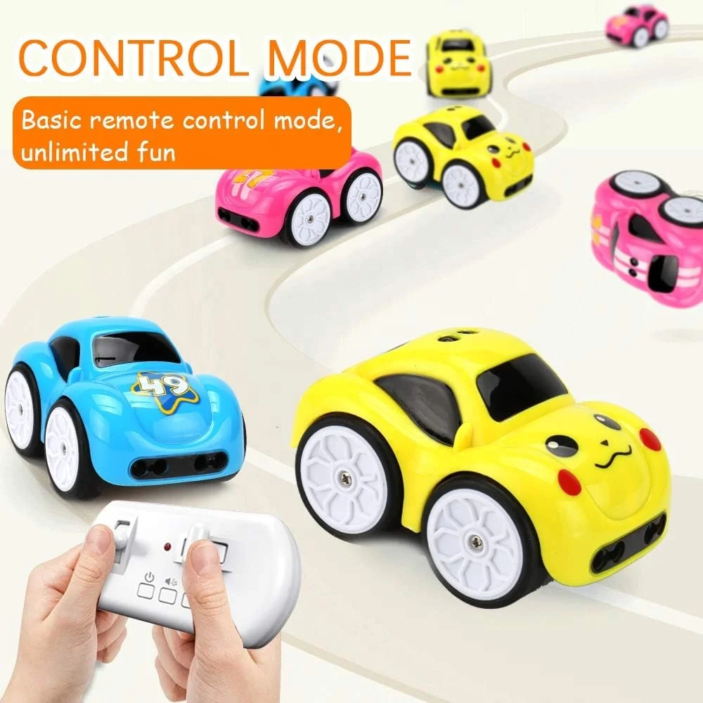 Remote Control Magic Induction Cartoon Car with Intelligent Gesture Sensing Mini Electric Vehicle for Children Interactive Play