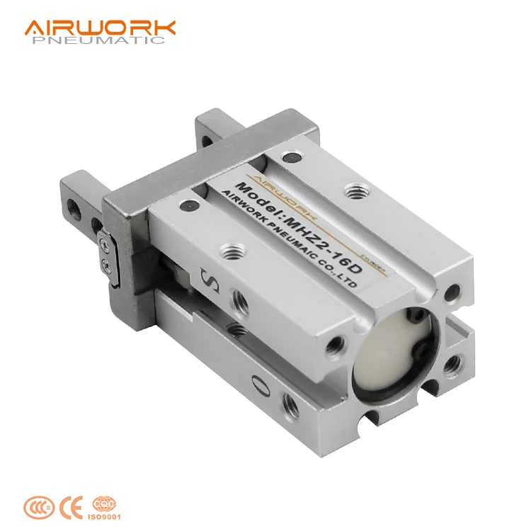 HFZ16 Airtac Type MHZ2 SMC Type Linear Guide Parallel Style Pneumatic air Gripper Finger Cylinder