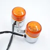Silver Housing + Yellow Lens Cover + Bulb + 1 Wire (1 piece)