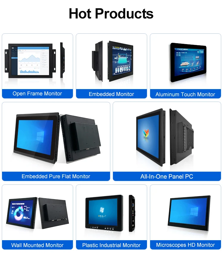 Bolinia 11.6 Inch Android Industrial Tablet IPS HD PCAP RK3288/3399 IP65 Touch Screen IP65 Win OS Industrial All in One Panel PC