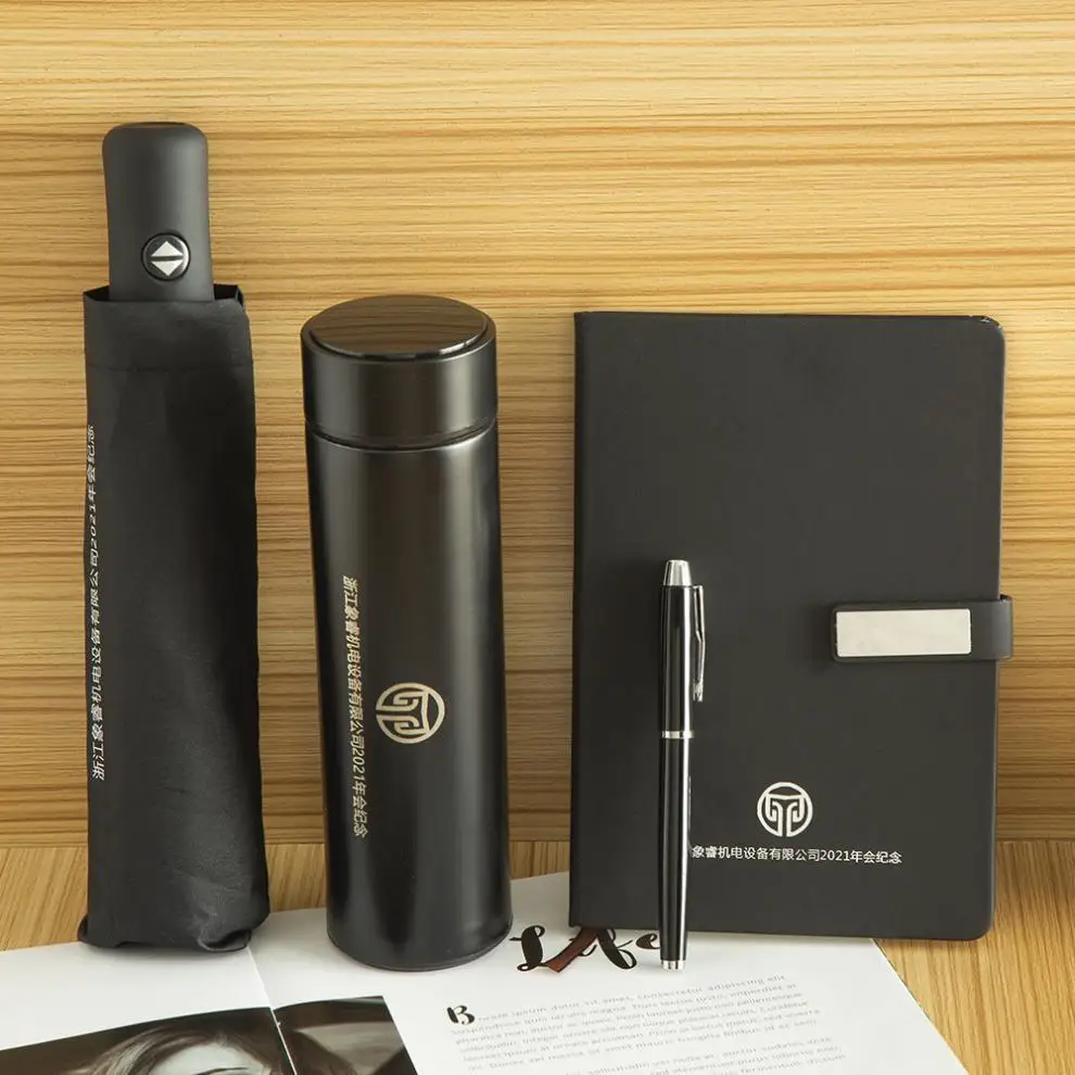 Customised Promotional Men Business Corporate Gifts Set Umbrella   H8f4c7e7a277544a7b37c543ca0b7c6f5c 