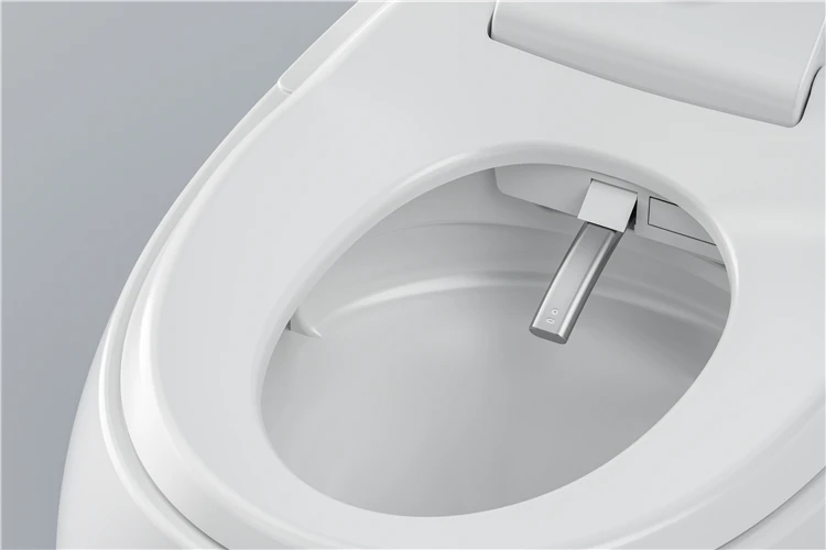 2023 new design egg shape round one piece auto sensor flush electric bidet bathroom intelligent automatic smart toilet bowl supplier