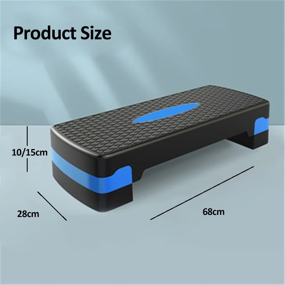 Adjustable Aerobic Step Platform 300 Lb Capacity Step Platform Aerobic ...