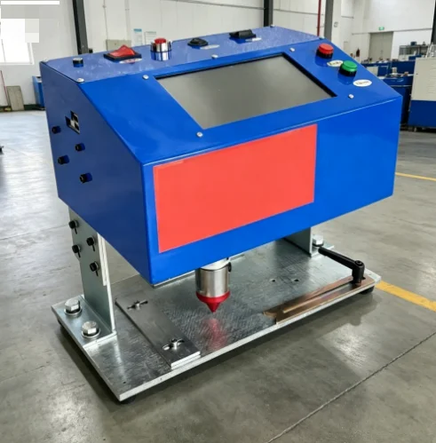 TEBAK 3-Axis Pneumatic Dot Peen Marker | for Metal/Plastic Nameplate, VIN & Date Coding