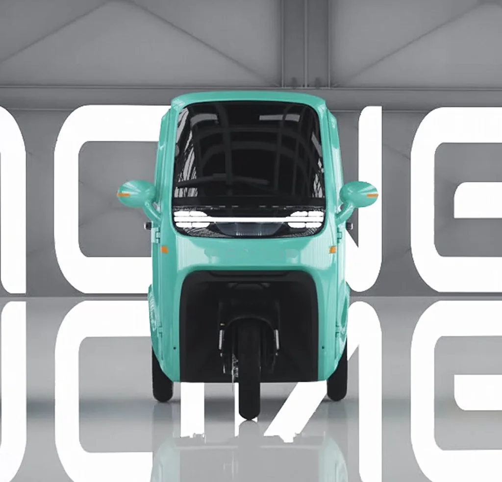 Elion A3 2023 Eec Electric Tricycle Scooter New Fully Enclosed Electric