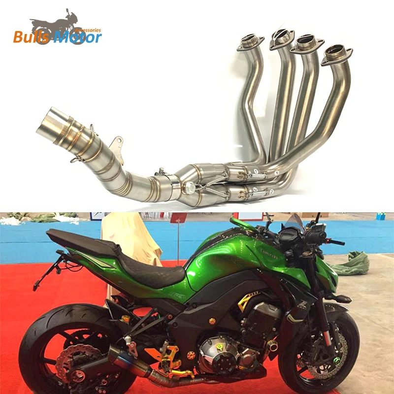 Kawasaki Z1000 & Ninja 1000 Stainless Exhaust Pipe OEM