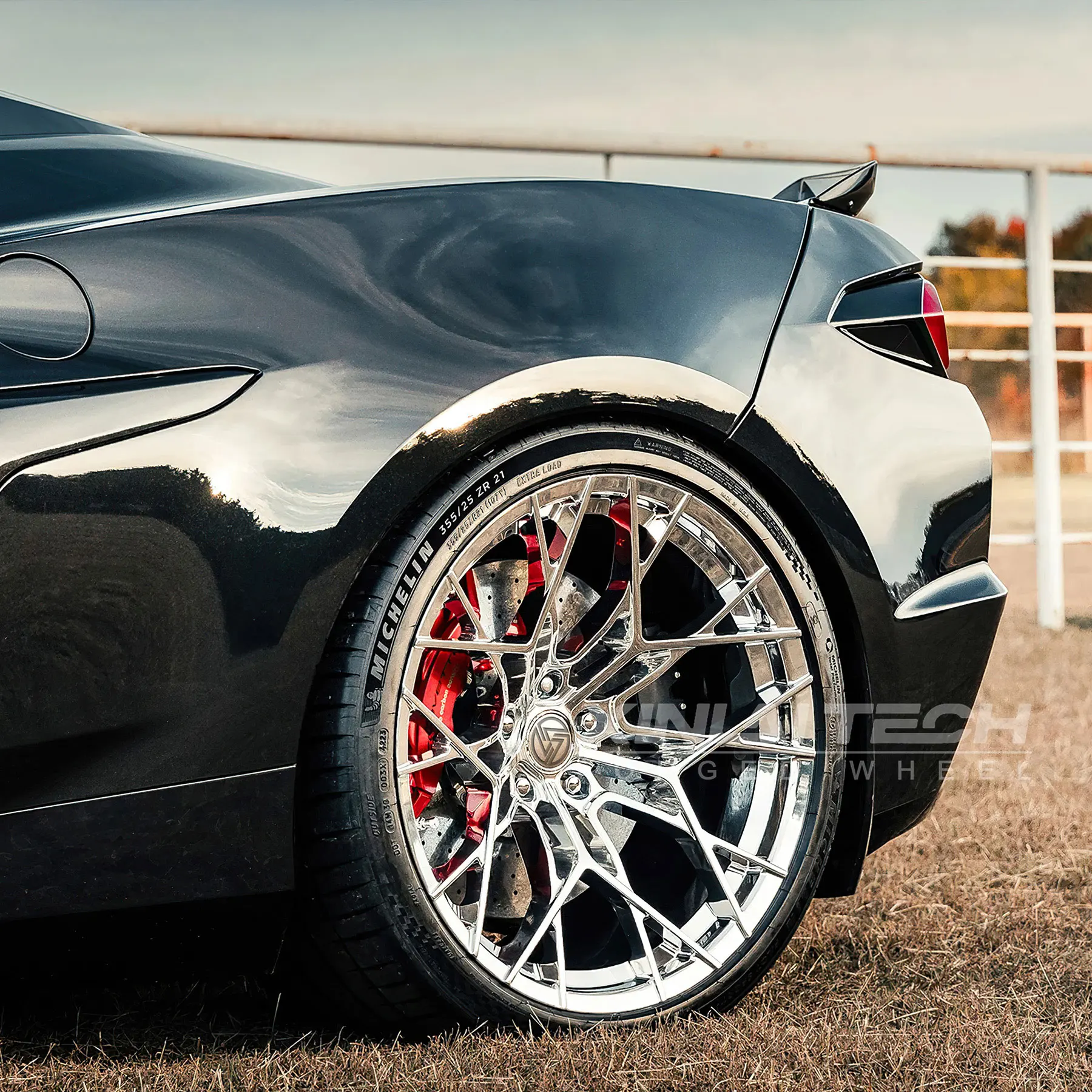 XL Racing Car Forged Chrome Wheel Alloy Rim 5x112 5x120 5x114.3 17 18 19 20 21 22 23 24 Inch for BMW Mercedes Porsche Tesla Audi - Image 1