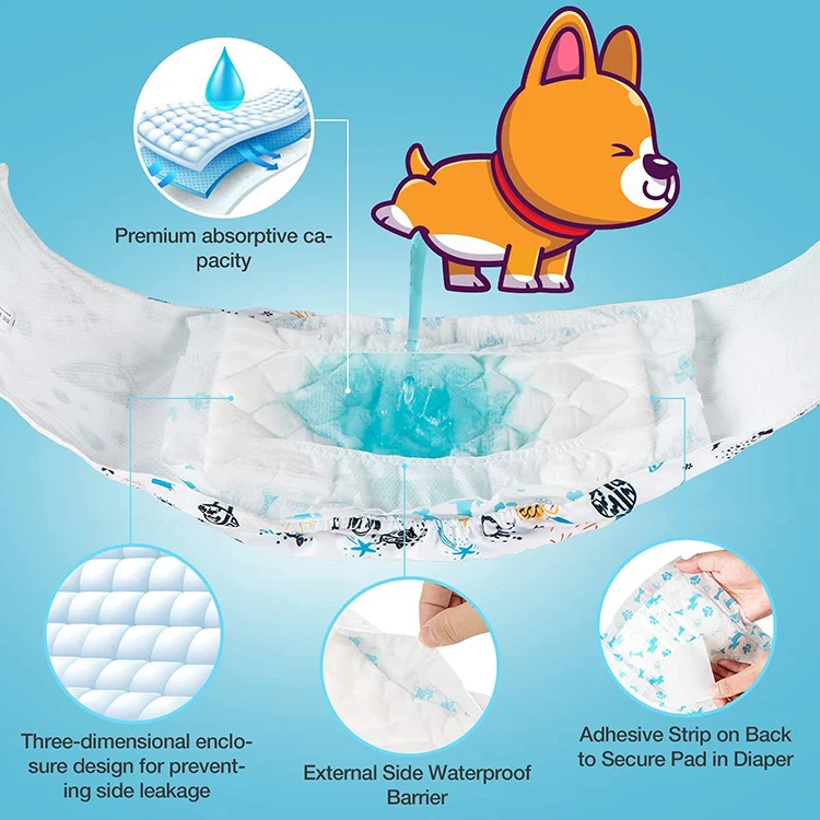 Pet Soft Disposable Cat Diapers Diapers For Female & Male Cats Buy