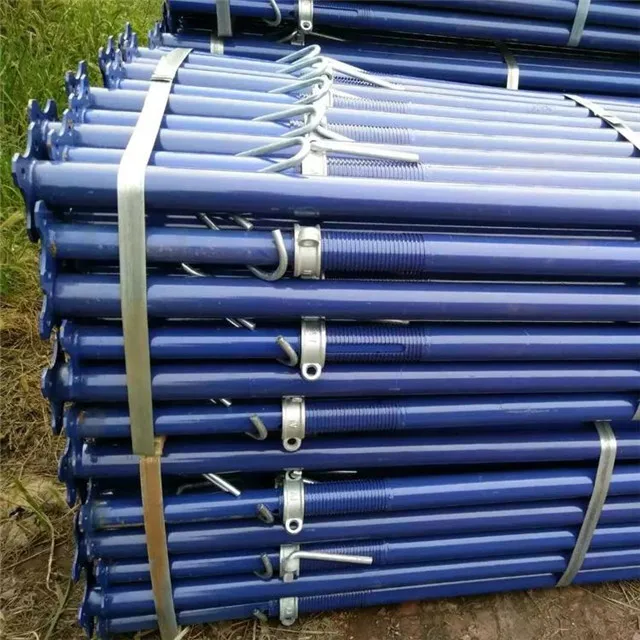 Adjustable Steel Props Galvanized Steel Prop Scaffolding Support Beam Steel Props for Heavy Duty Trailer Jacks