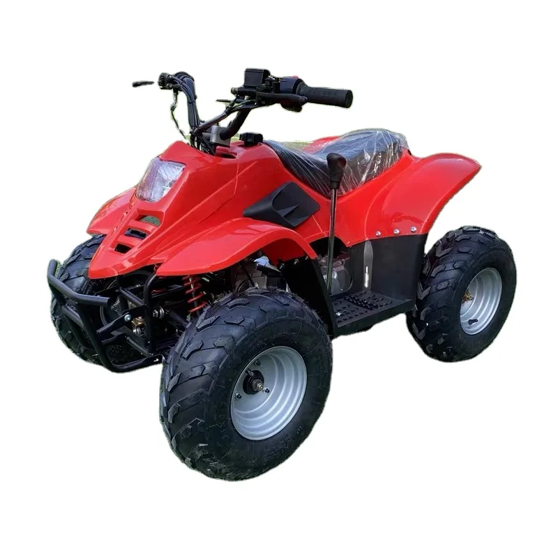 Детская 110cc мини квадроцикл вездеход 4 ходовой колесный мини-платье для детей кружевное колесо; Бензиновая