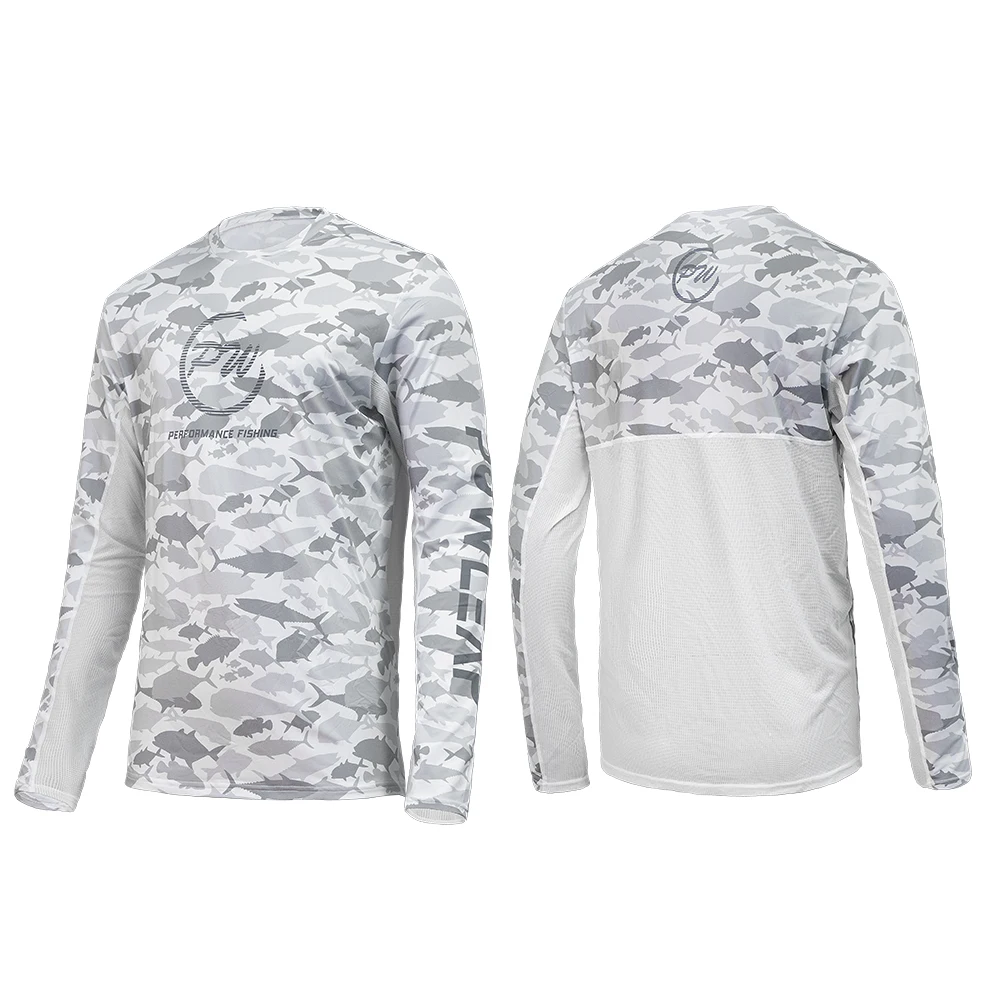 HUK – chemise de pêche d'été à manches longues, chemises à capuche avec masque facial, vêtements de poisson, T-shirts de Protection solaire en plein air UPF 50 +  18