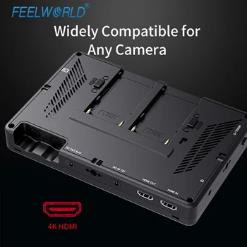 FEELWORLD LUT7 7 Inch 2200nits 3D LUT Touch Screen DSLR Camera Field Monitor with Waveform VectorScope Histogram detail image